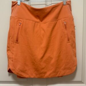 Athleta Orange Golf Skort